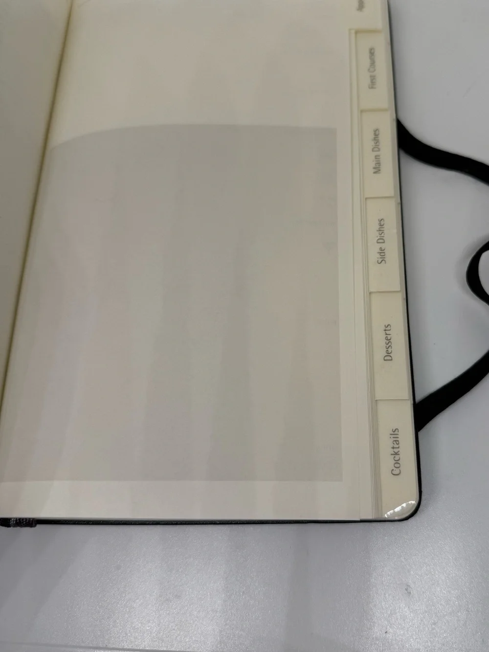 Moleskine Passions Recipe Journal Food Cooking Notebook Black Hardcover